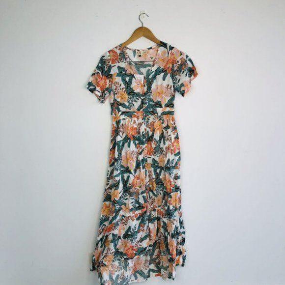 ROXY Womens BNWT Bright Daylight Maxi Dress Size Extra Small - Picture 5 of 10